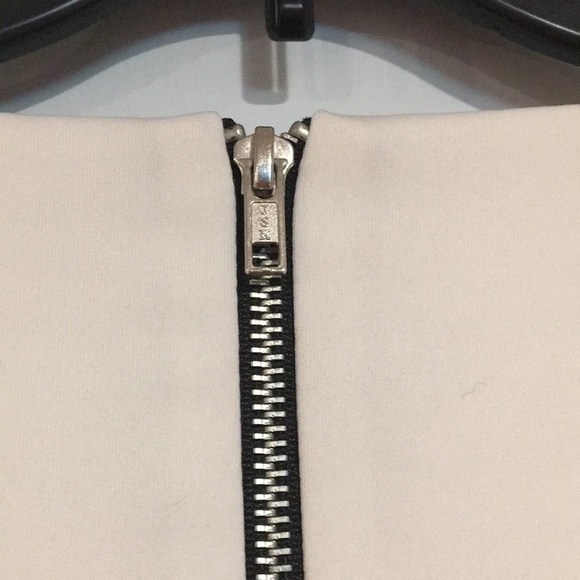 Worthington color block tunic Sz Medium teal white and black - Picture 6 of 7